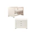 Europe Baby Vigo White - Cotbed & Chest