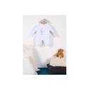 Nursery Time Need a Hug Snowsuit White