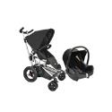 Micralite Toro Travel System - Black - Including Pack 8