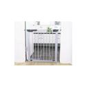 BabyDan Premier Pressure Indicator Gate Silver 73cm - 80 cm