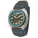 Kahuna Men's Black Dial Velcro Strap Watch