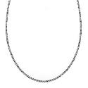 Sterling Silver Box Chain Necklace 20"