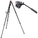 Manfrotto 745XBK MDEVE Black Aluminium Tripod with the 701HDV Pro Fluid Video Mini Head Manfrotto 745XBK MDEVE Black Aluminium Tripod with the 701HDV Pro Fluid Video Mini Head